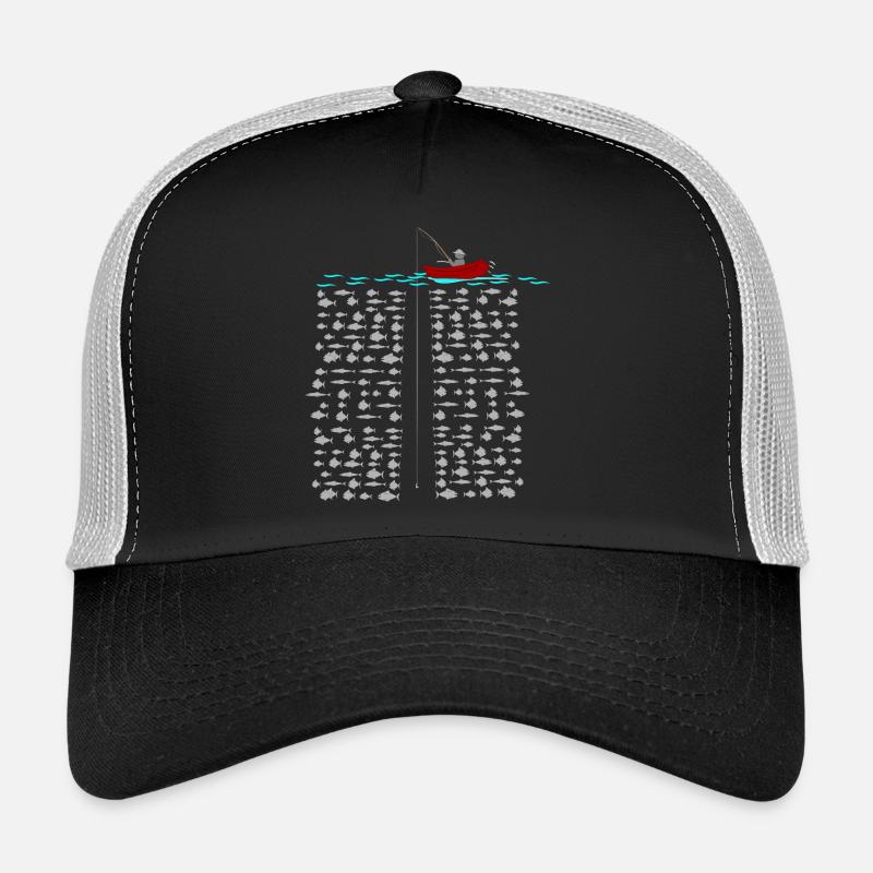 Fischer - Trucker Cap - Schwarz/Steingrau