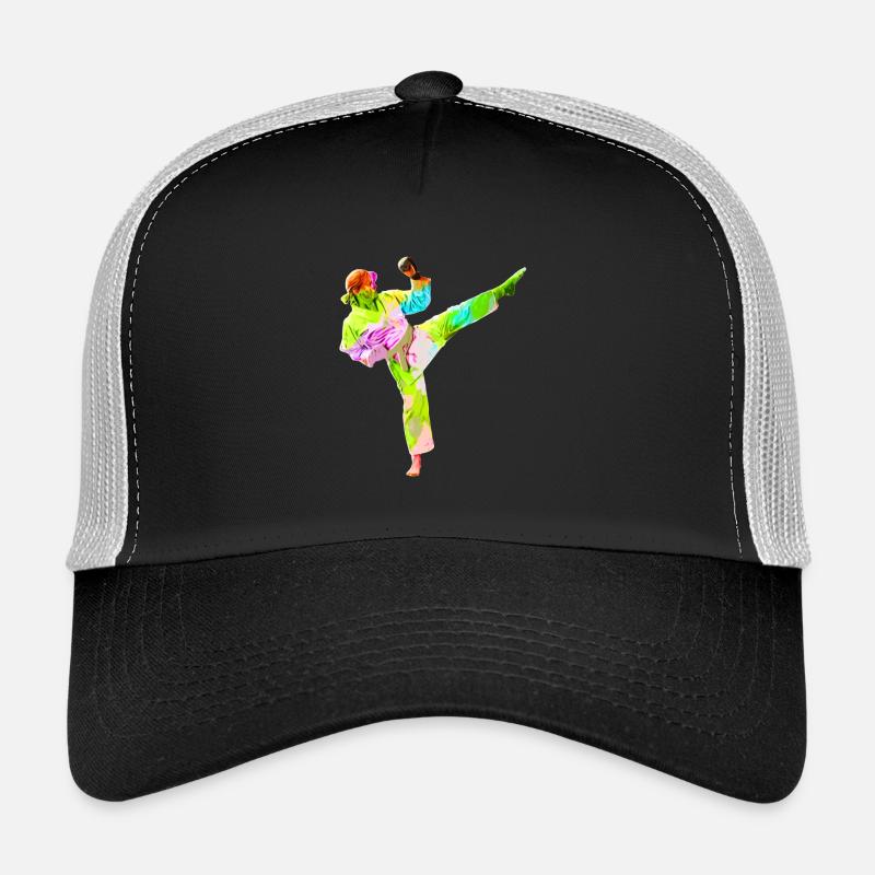 Karateka coloré Casquette trucker 