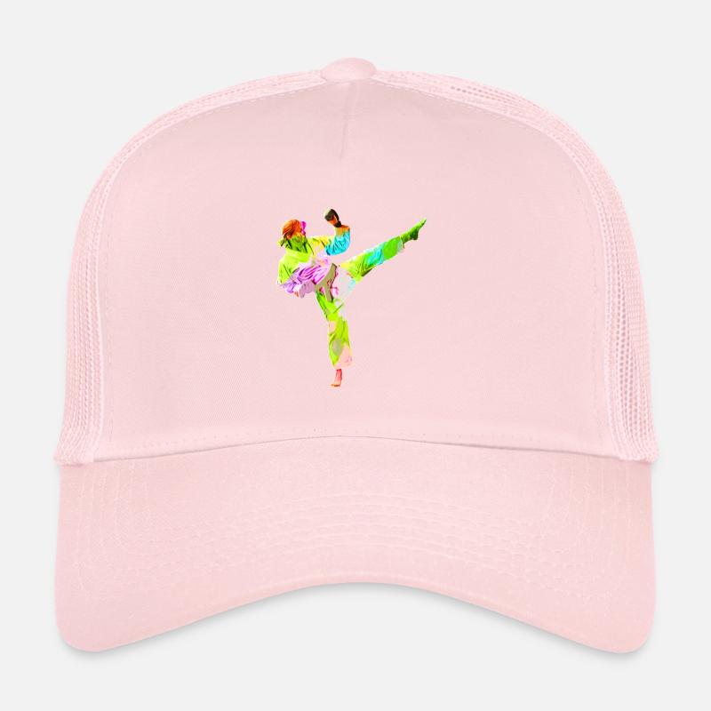 Karateka coloré Casquette trucker 