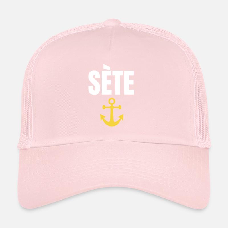 Sète Anchor Graphique Souvenir de Sète Casquette trucker 