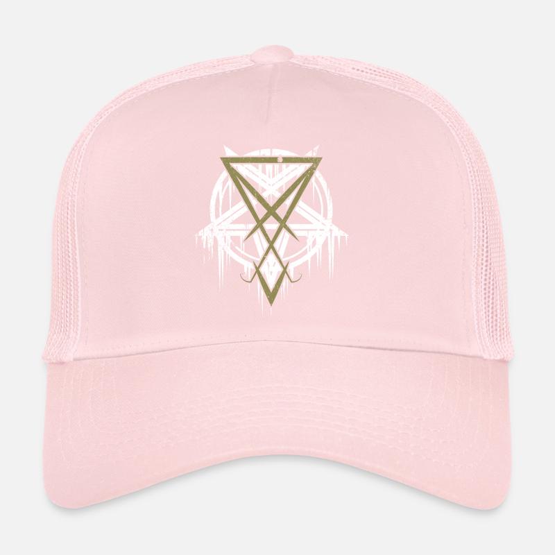 Pentagramm mit Luzifer-Symbol Trucker Cap