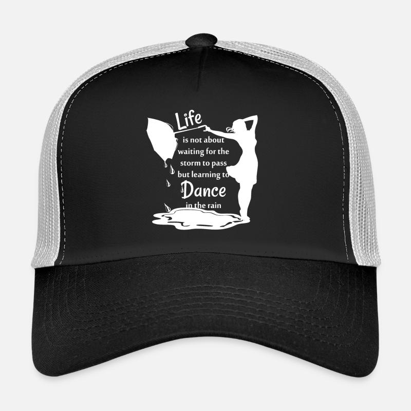 La sagesse avec une silhouette dansante Casquette trucker 