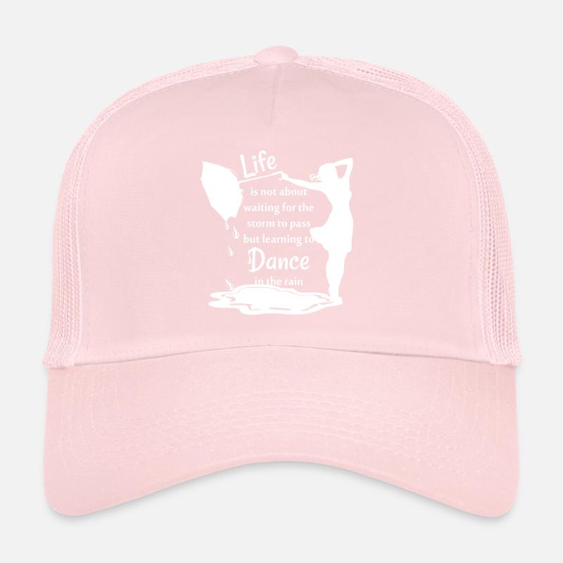 Wisdom with a dancing silhouette Trucker Cap