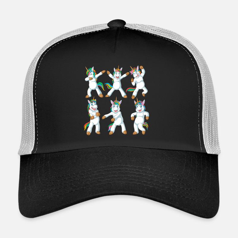 Unicorn dabbing Trucker Cap