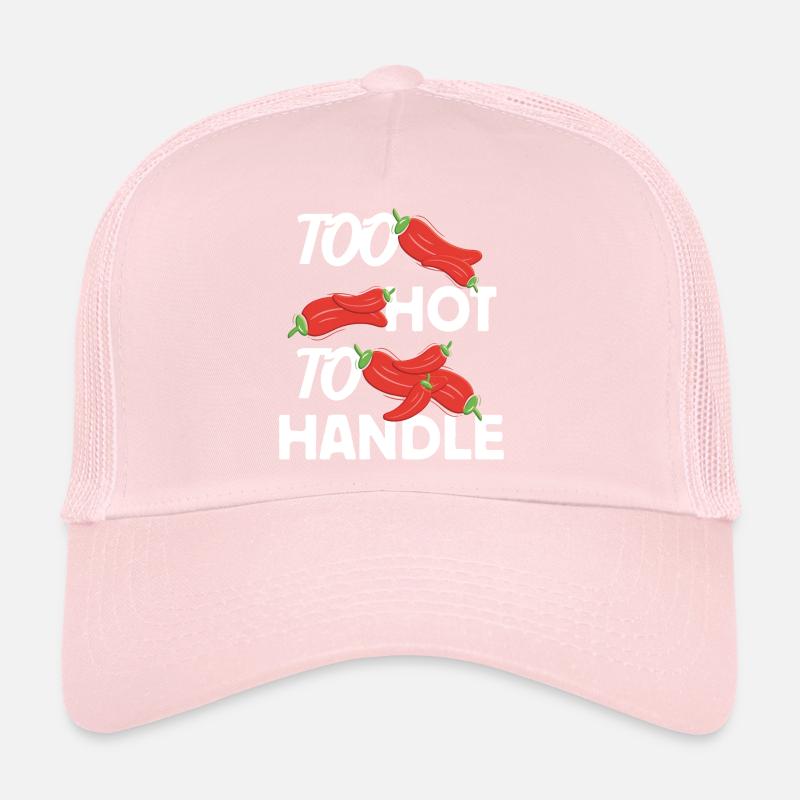 Trop chaud pour gérer une idée de conception ardente Casquette trucker 