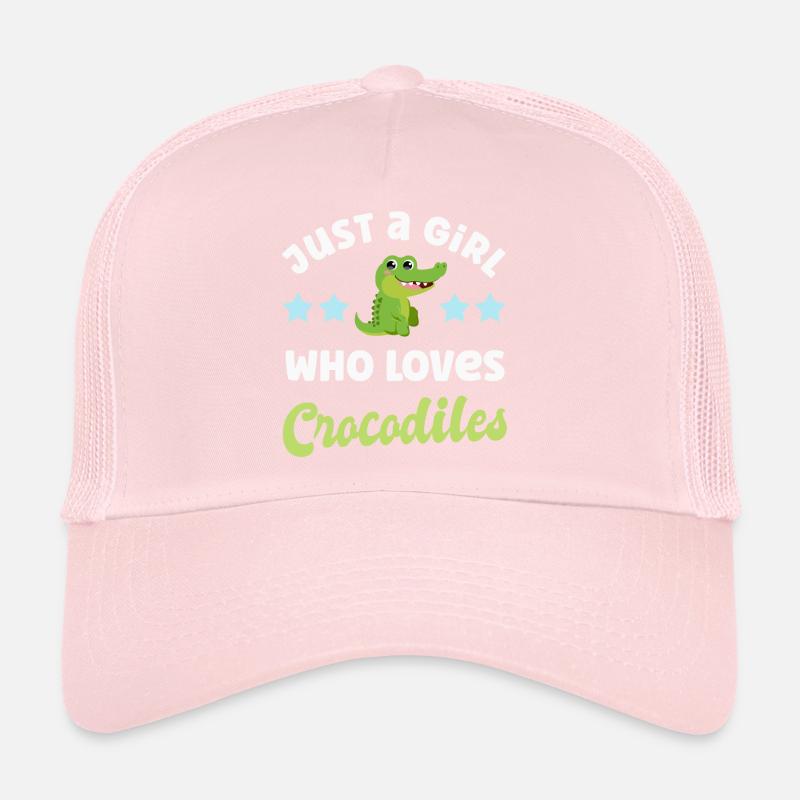 Crocodile Crocodiles Trucker Cap