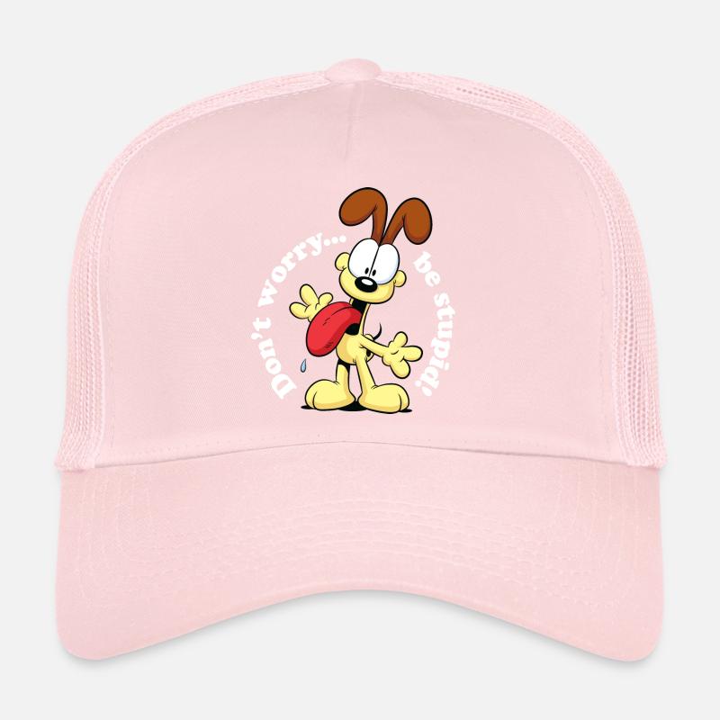 Garfield Odie Don´t Worry, Be Stupid Casquette trucker 