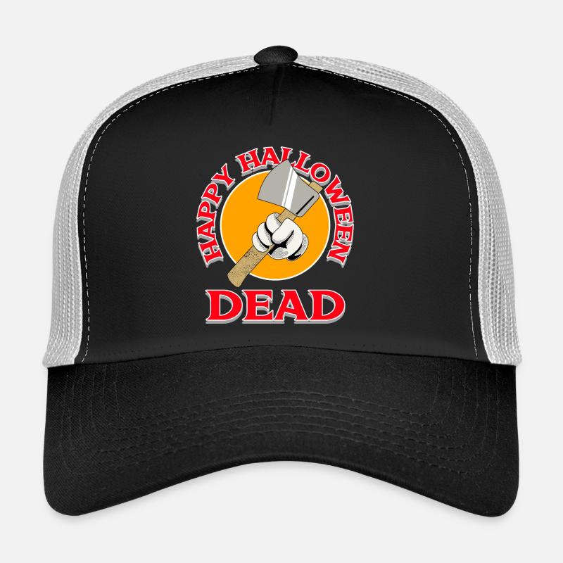Halloween Axt mit Totendesign Trucker Cap