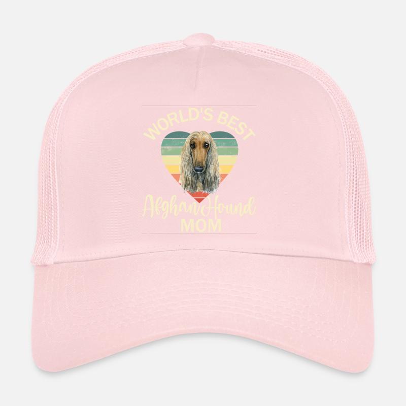 Lévriers afghans Afghans Casquette trucker 