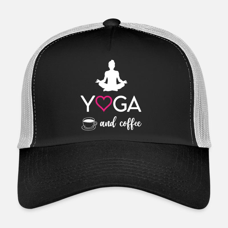 Yoga und Kaffee Trucker Cap