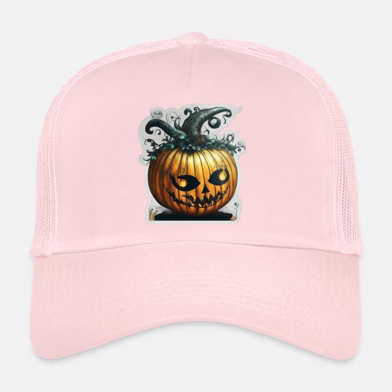 Pumpkin Trucker Cap