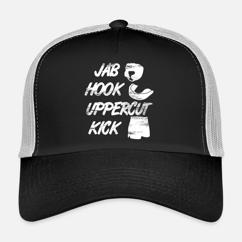 Lustiger Kickboxer Spruch Trucker Cap