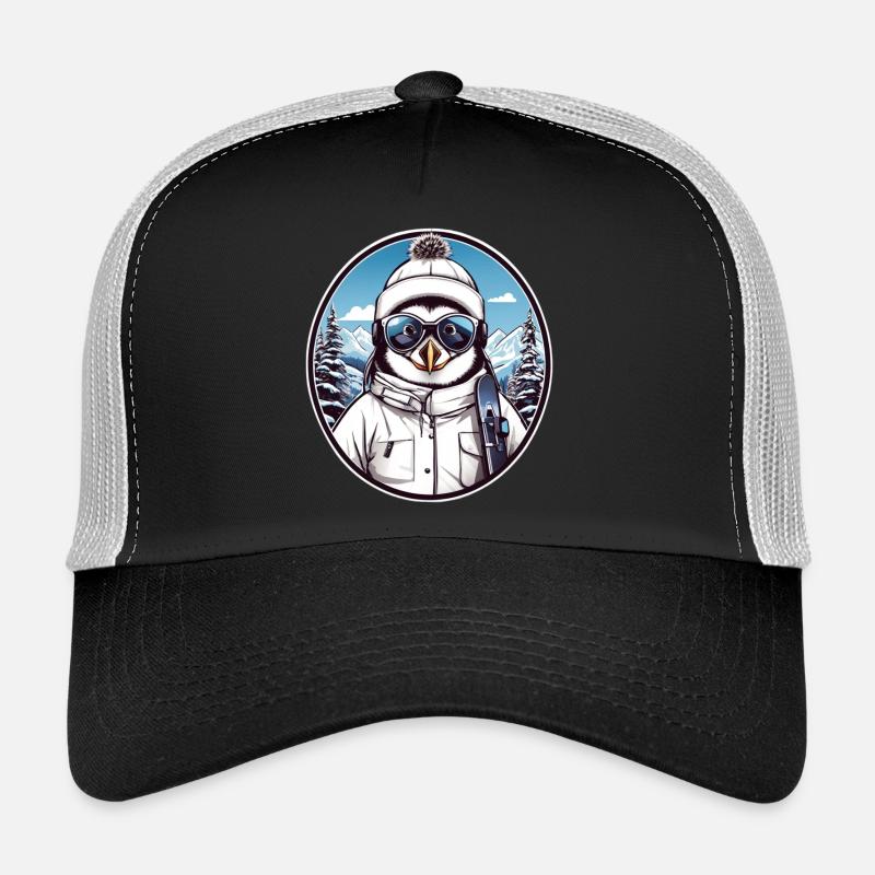 Cute Penguin Trucker Cap