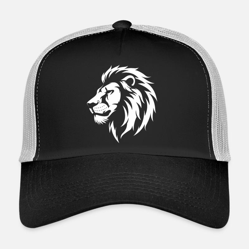 Lion - Trucker Cap - black/stone grey