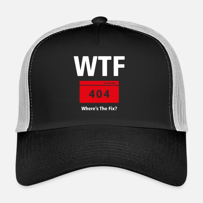 T-shirt WTF - Où est la solution ? (Programmateurs) Casquette trucker 