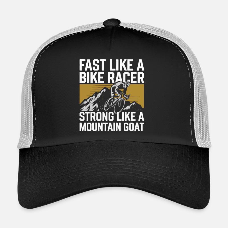 Rapide comme un coureur de vélo Casquette trucker 