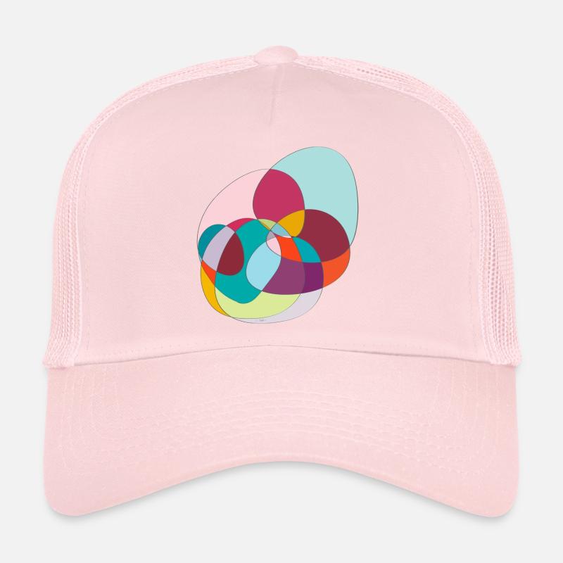 Verschlungene Farbkreise Trucker Cap