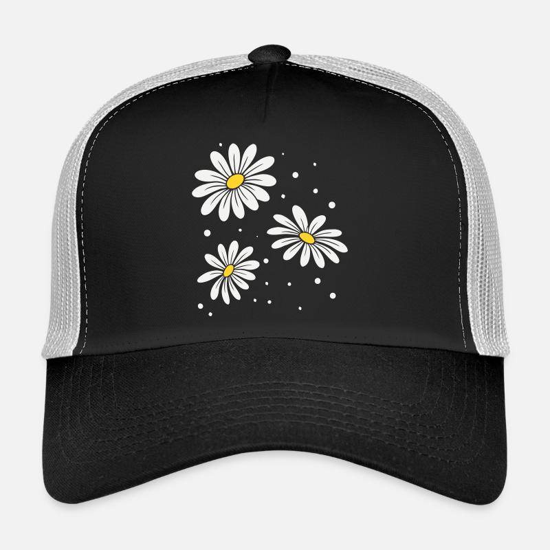 Daisy Dots Trucker Cap
