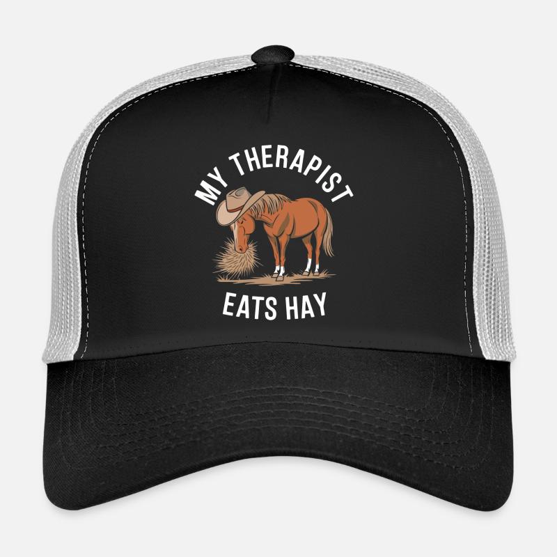 My Therapist Eats Hay Trucker Cap