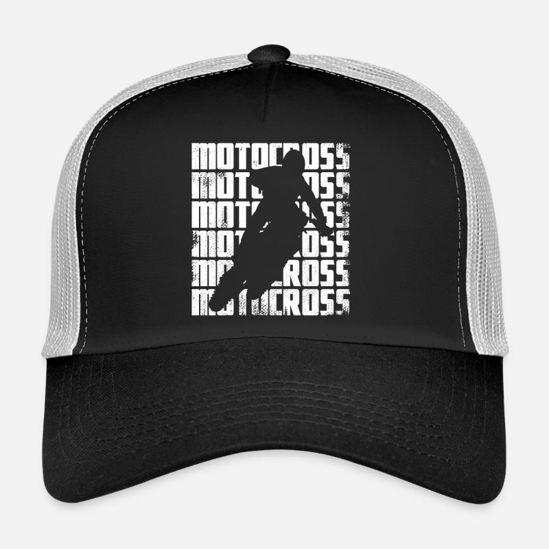 Graphismes de motocross Casquette trucker 