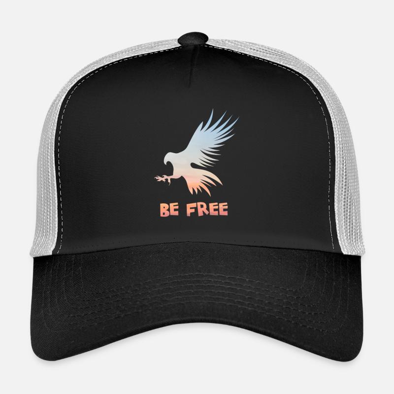 Stylischer Adler will frei sein Trucker Cap