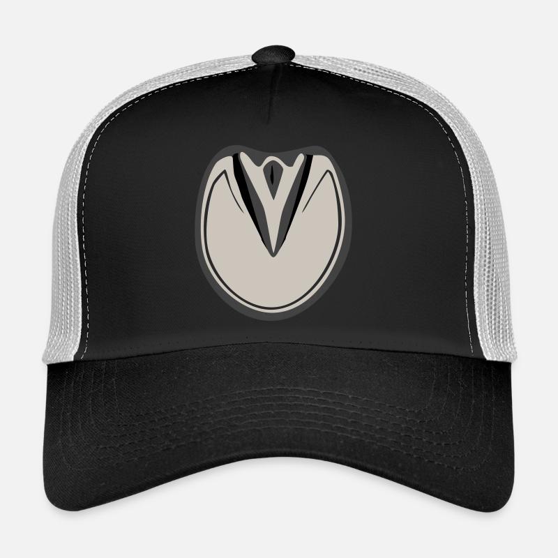 Huf Pferd für Hufpfleger - Trucker Cap - Schwarz/Steingrau