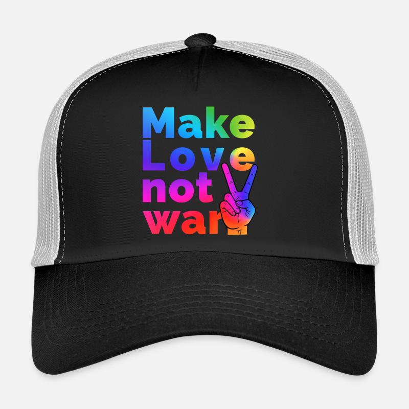 make love Trucker Cap