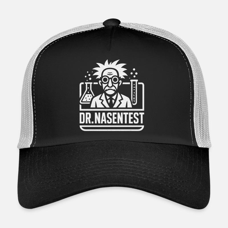 Scientific Humor Print Trucker Cap