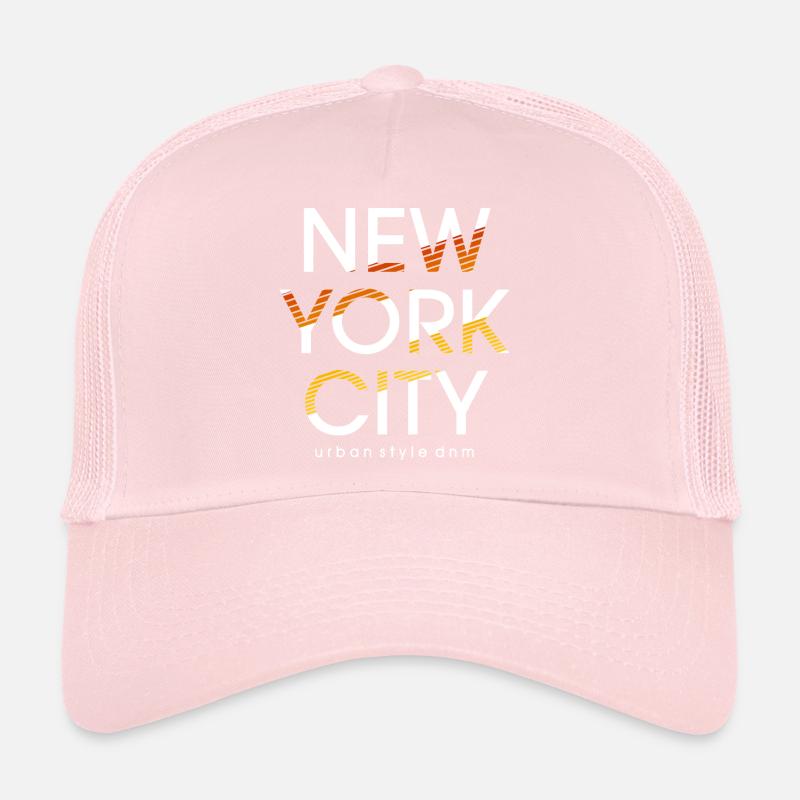 Style urbain dynamique de New York Casquette trucker 