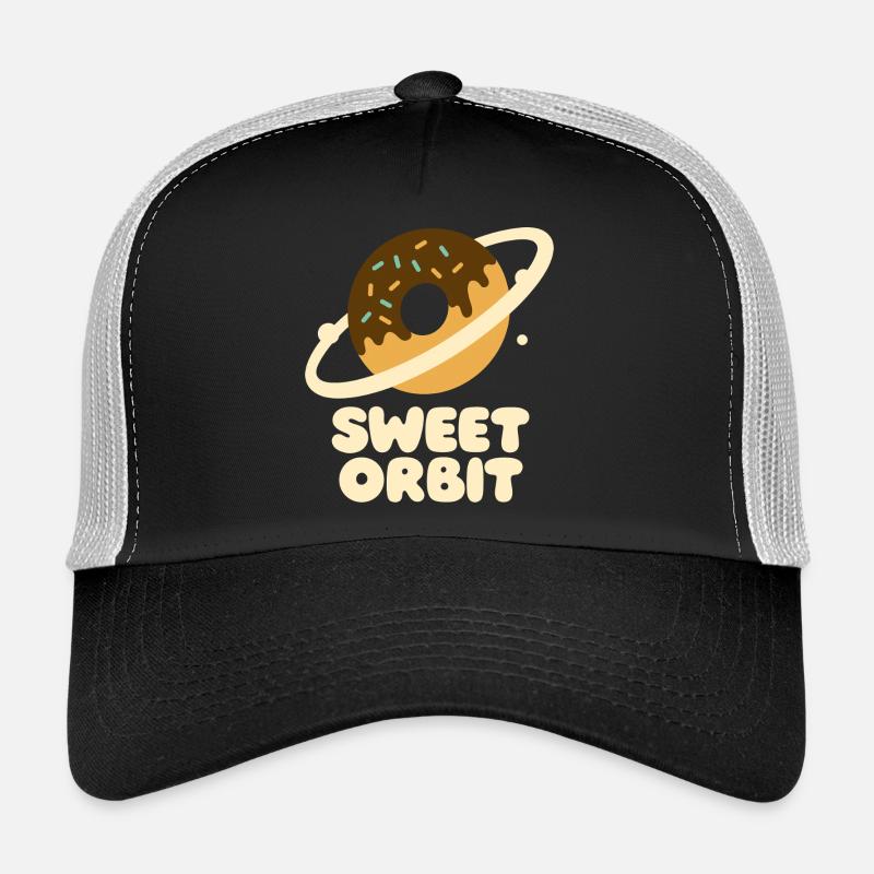 Süßer Orbit Donutplanet Trucker Cap