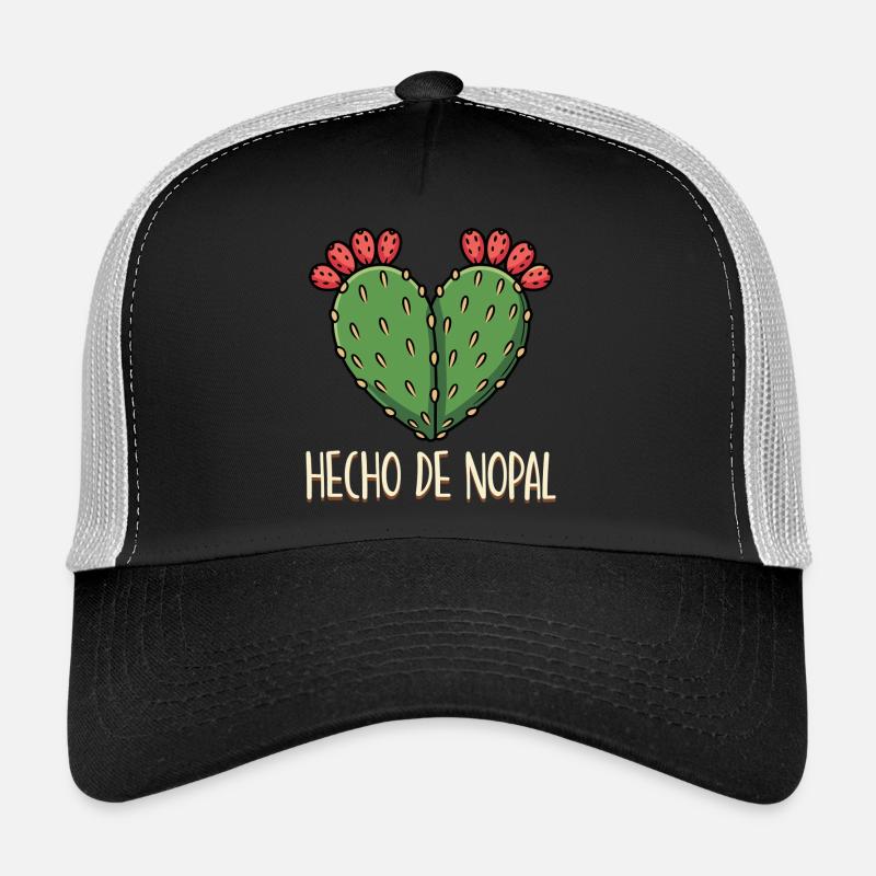 Hecho De Nopal Mexican Love Mexico Pride Casquette trucker 