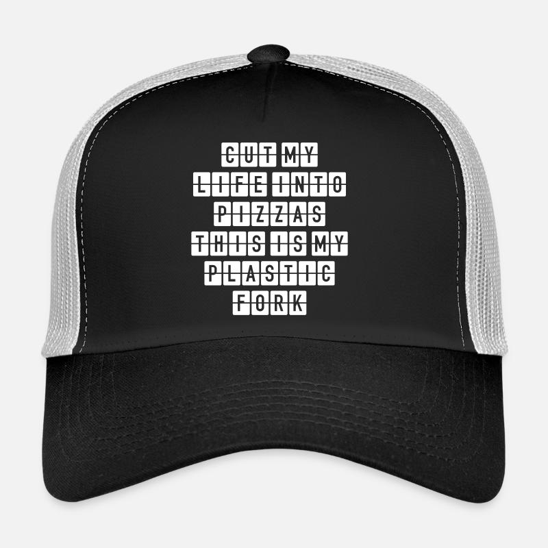 Two Pizzas – Fun Party Pizza Design Trucker Cap