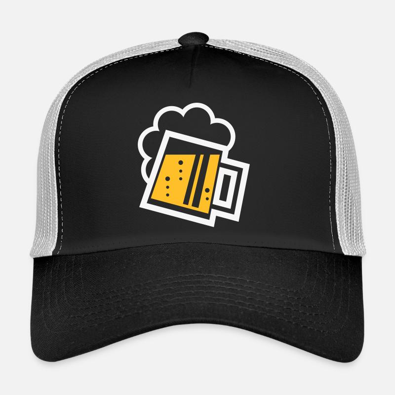 Chope à bière bavaroise (bière / chope à bière / R /// 2C) Casquette trucker 