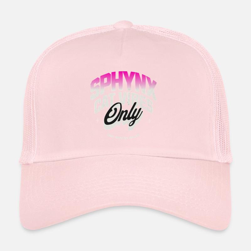 Sphynx-Katzen-Vibes Trucker Cap