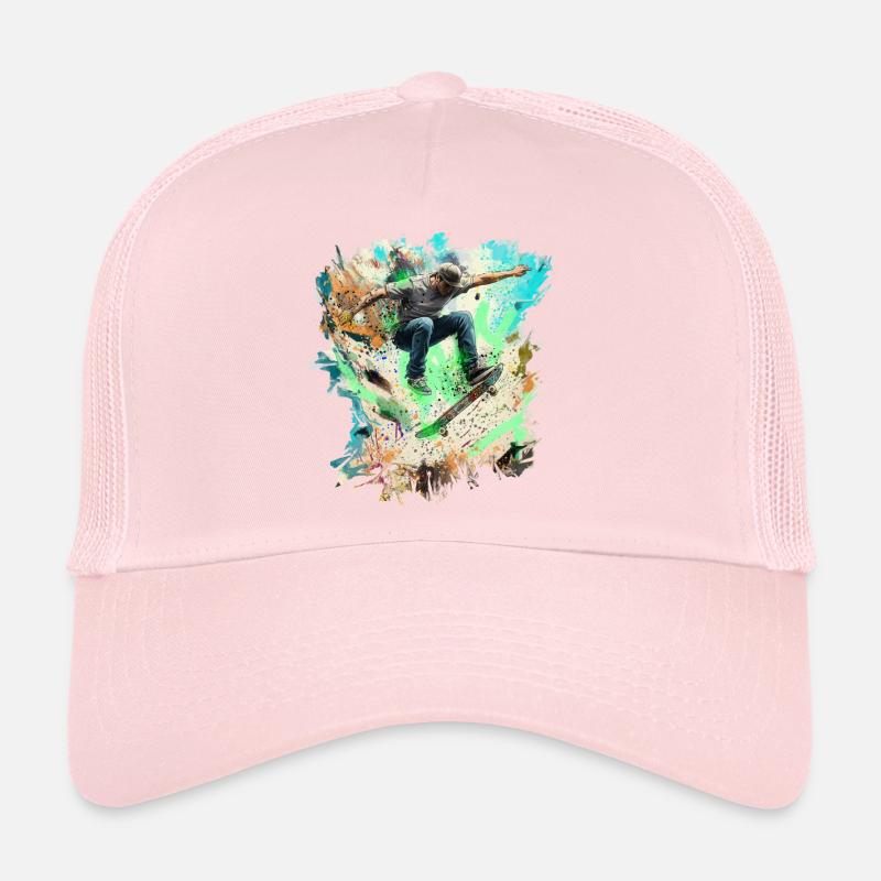skateboarding Trucker Cap