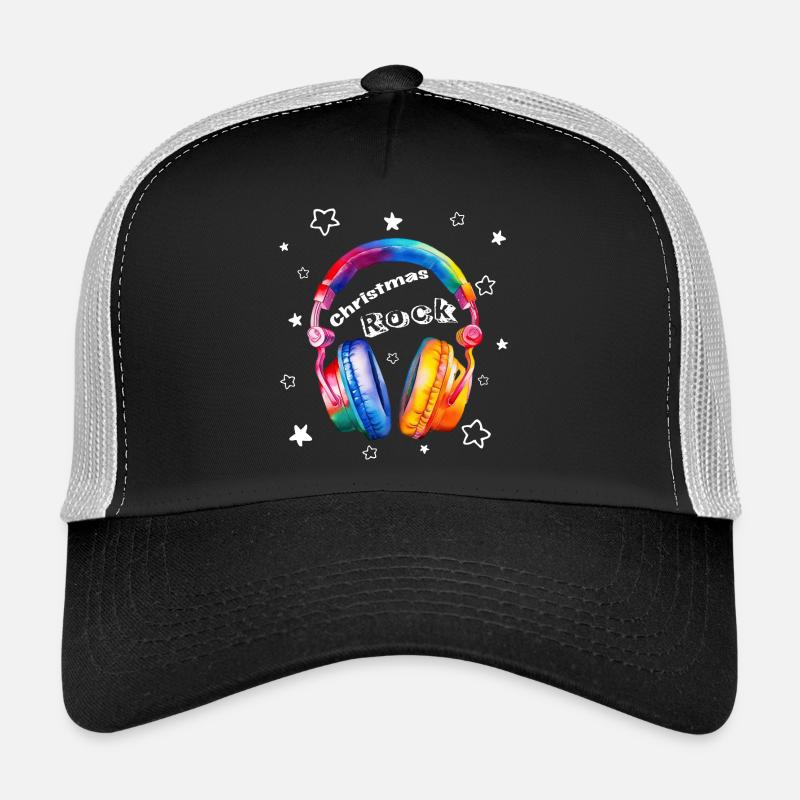 Christmas Rock Kopfhörer Weihnachten cool Trucker Cap
