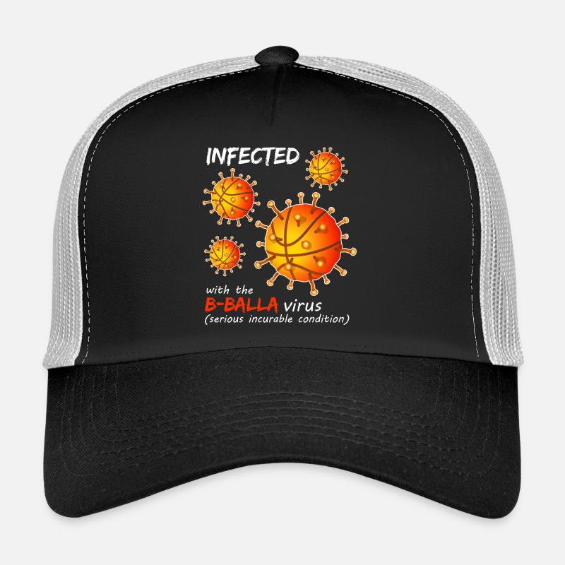 Virus du basket-ball de B-Balla Casquette trucker 