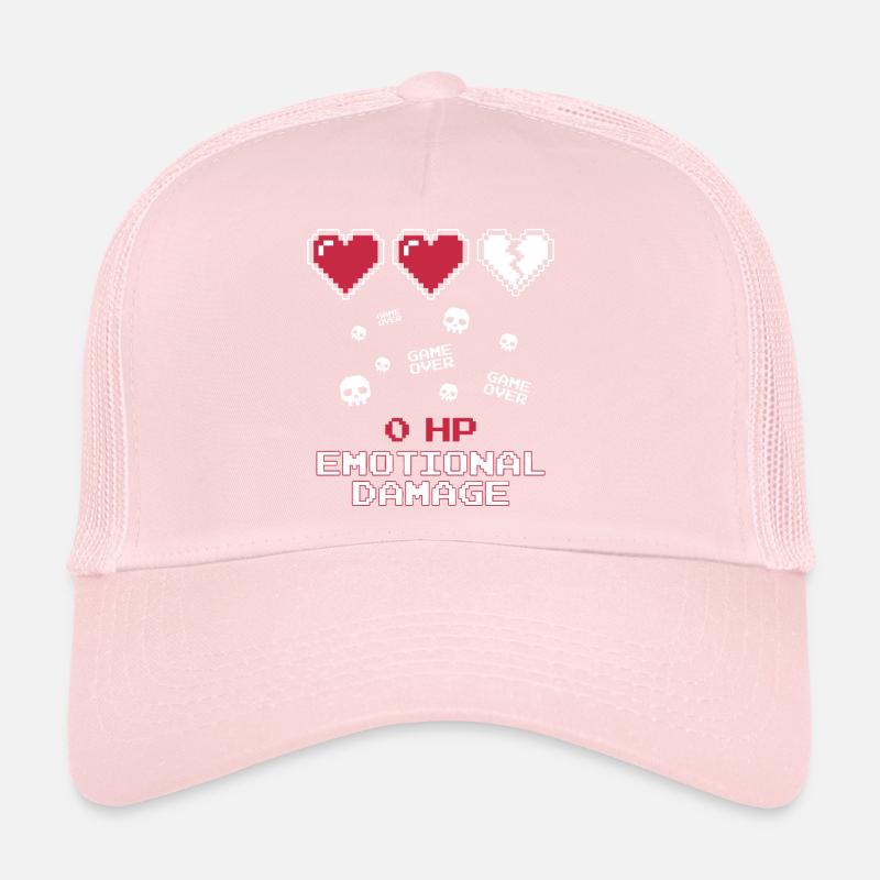 Emotional Damage Pixel Trucker Cap
