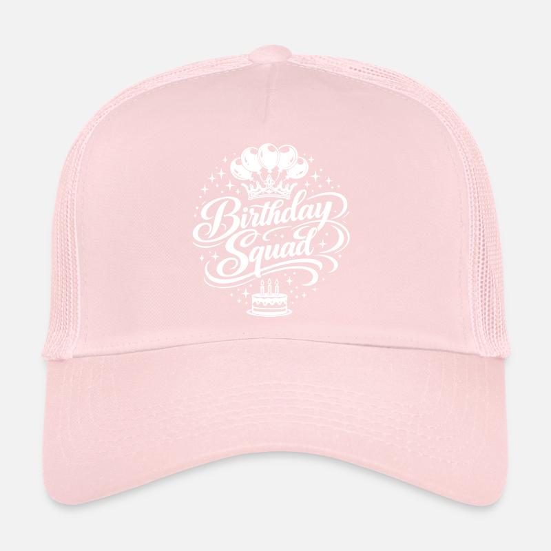 Effectif d’anniversaire Casquette trucker 