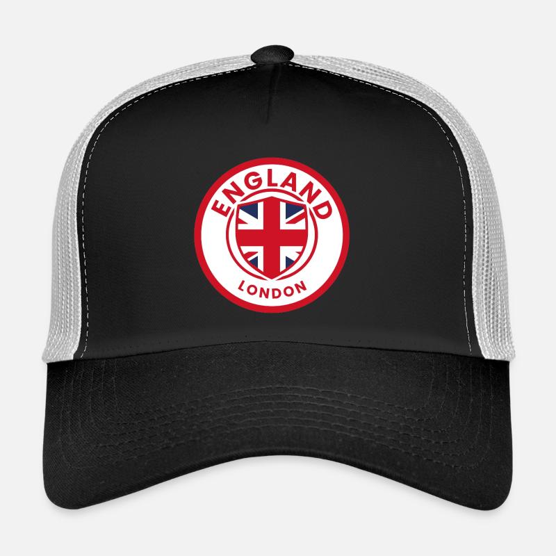 Emblème de Londres de l’Angleterre Casquette trucker 