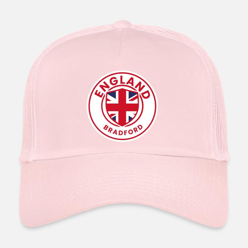 Drapeau du drapeau de Bradford d’Angleterre Casquette trucker 