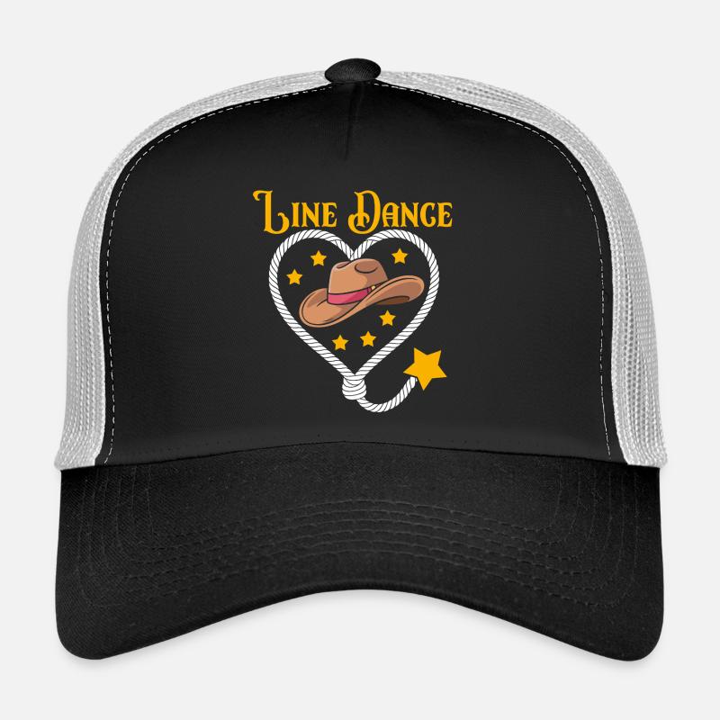 Line Dance Herz Hut Trucker Cap