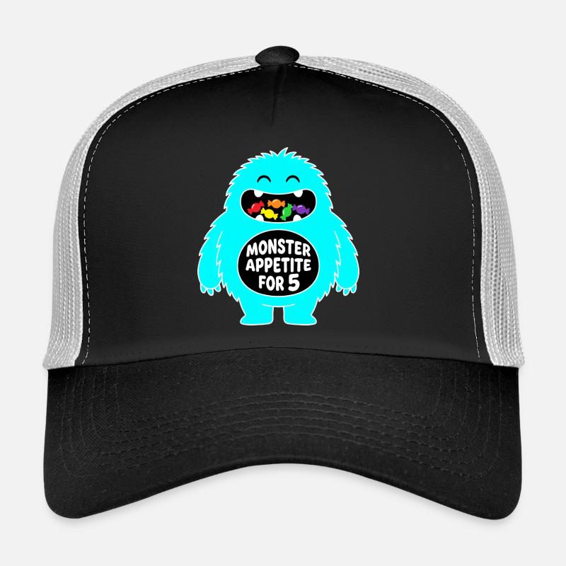 5e anniversaire de Monster Appetite Casquette trucker 