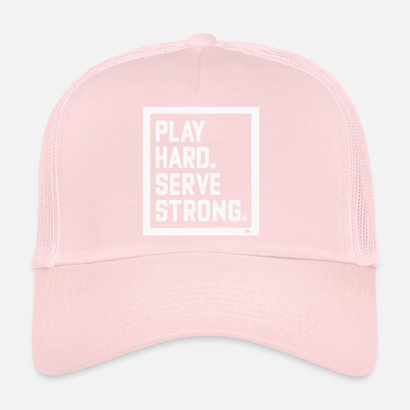 Joue dur Serve fort Casquette trucker 