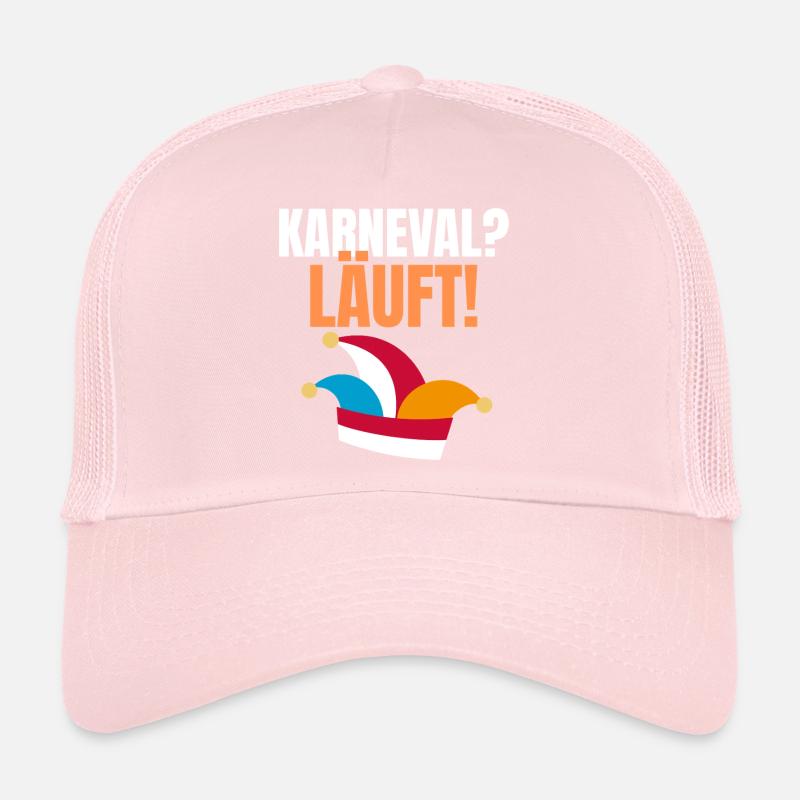 Karneval? Läuft. | Witziges Karneval Design Trucker Cap