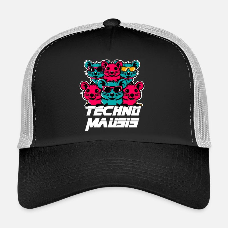 Techno Mausis Casquette trucker 