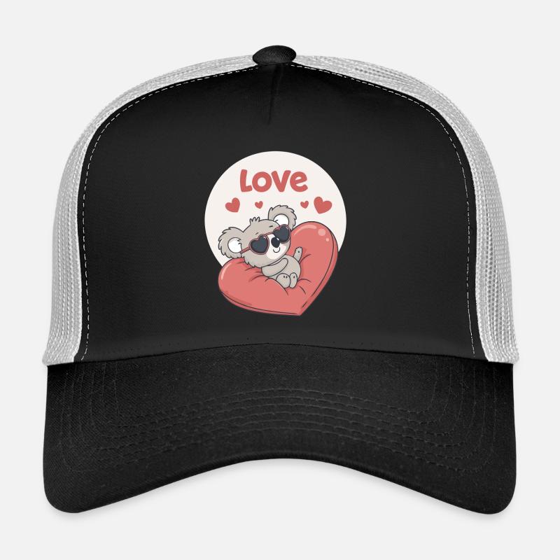 Koala Heart in Colour Trucker Cap