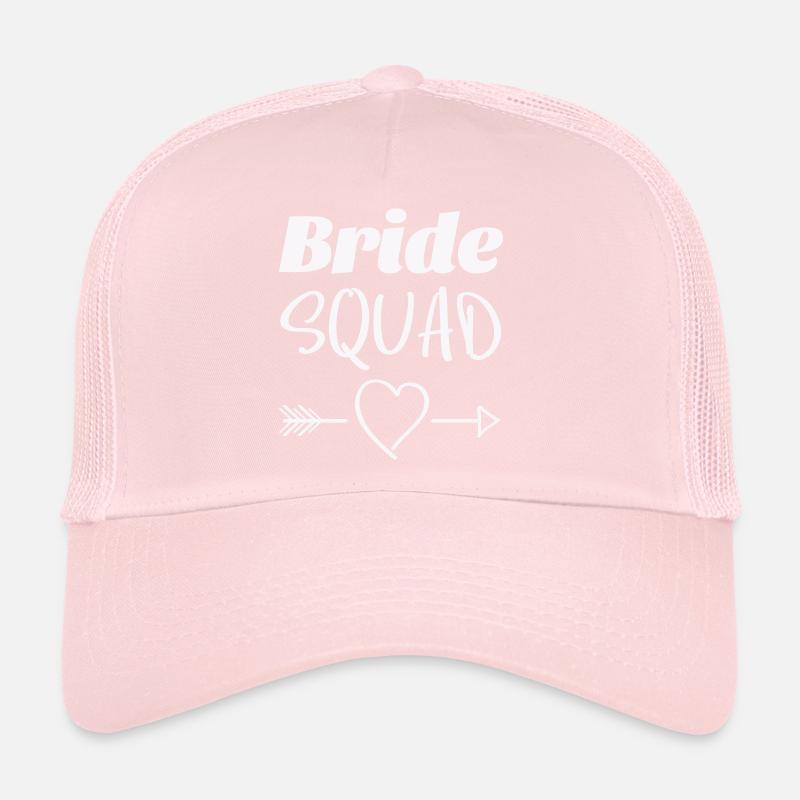 Braut Squad Herz Pfeil Trucker Cap