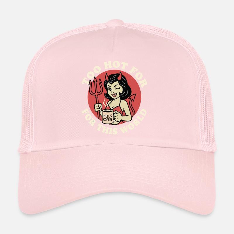Too hot for this world Casquette trucker