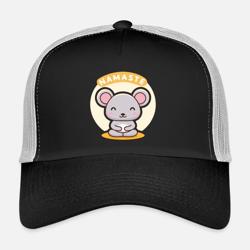 Namaste Zen Mouse Trucker Cap